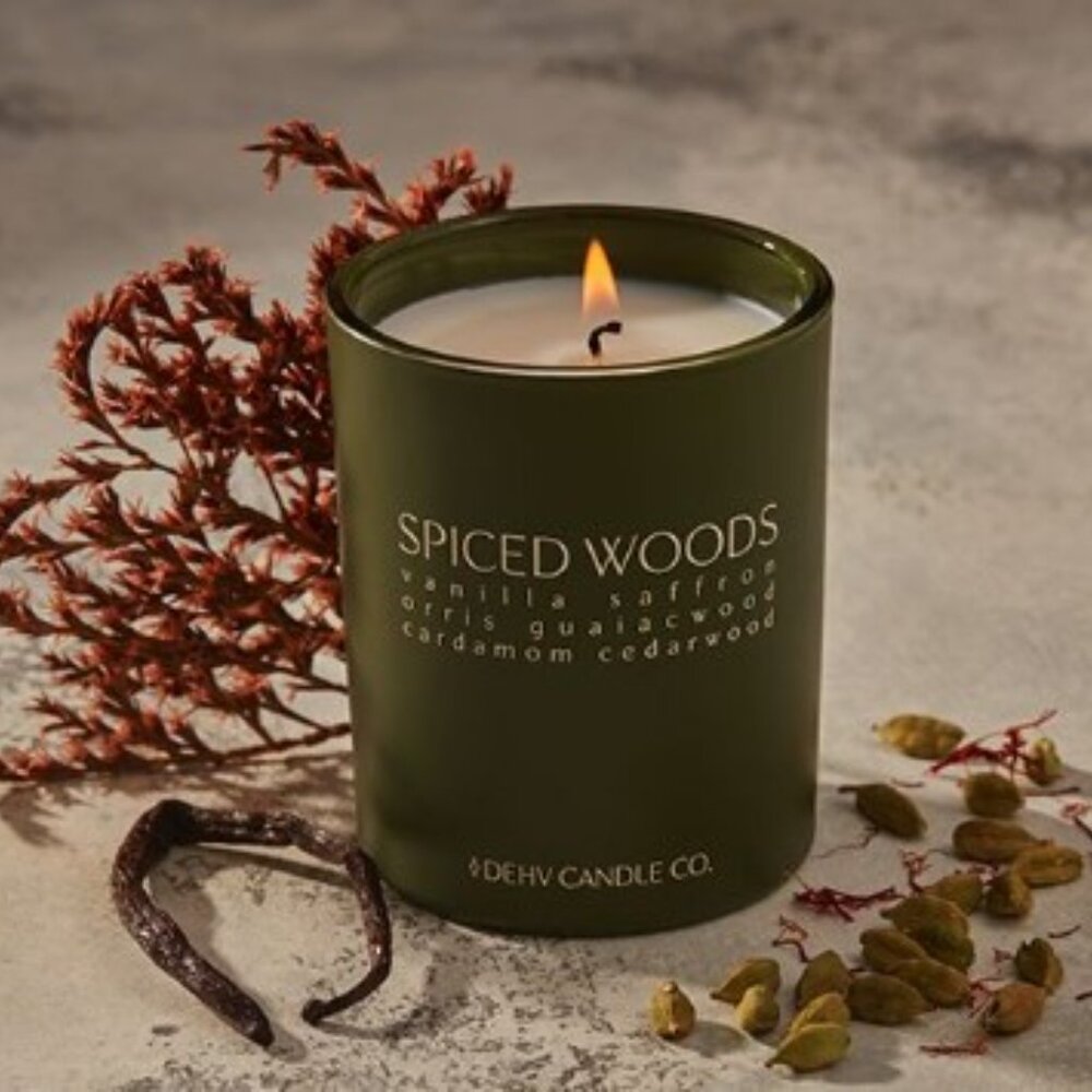 DEHV Candle Co Spiced Woods Candle